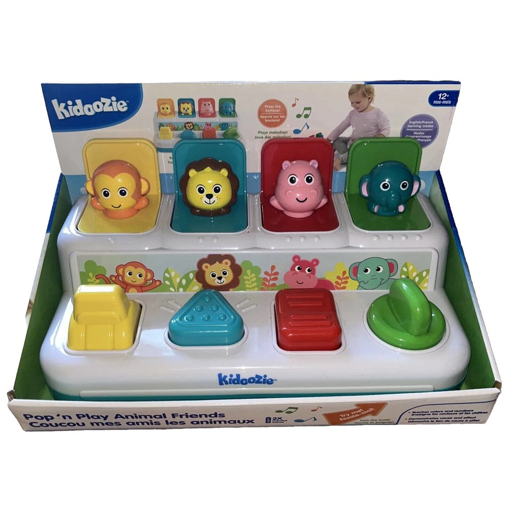 Kidoozie Pop 'n Play Animal Friends
